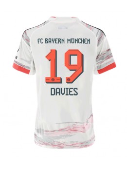 Billige Bayern Munich Alphonso Davies #19 Bortedrakt Dame 2025-26 Kortermet Billige Bayern Munich Alphonso Davies #19 Bortedrakt Dame 2025-26 Kortermet